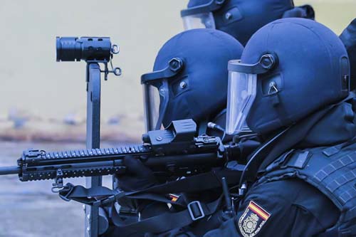 Policía Nacional Maniobras